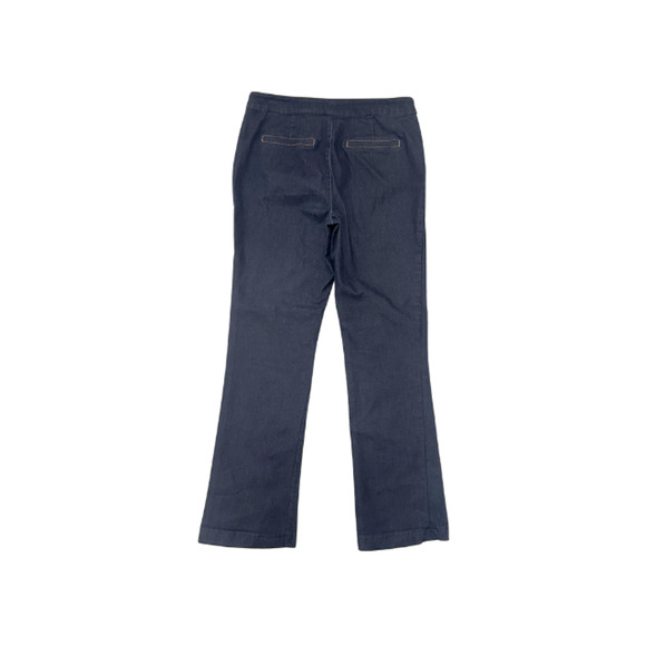 Chico’s The Platinum Trouser Wide-Leg Pants Stretch Denim Blue Women 1.5R (M10) - Picture 4 of 9